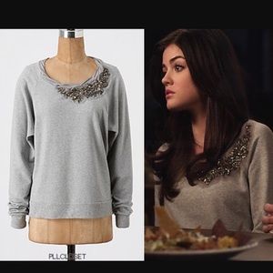 Ella Moss Embellished Sweatshirt